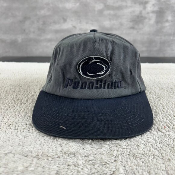 Vintage Penn State Snapback Hat OSFA Embroidered Two Tone PSU Nittany Lions - Picture 1 of 11